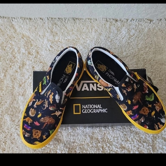 Vans National Geographic Kids Slip on - Picture 9 of 12